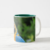 2 Couleurs Tasse Perroquet (Devant droit)