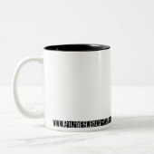 2 Couleurs Tasse personnalisable ! (Gauche)