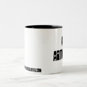 2 Couleurs Tasse personnalisable ! (Centre)
