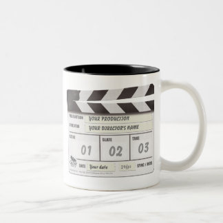2 Couleurs Tasse personnalisable de claquette