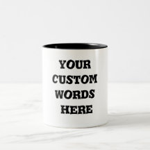 Tasse personnalisable Tasse à café personnalisée
