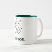 2 Couleurs Tasse personnalisée (Devant droit)