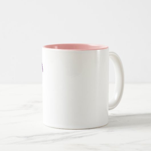 2 Couleurs tasse personnalisée (Devant droit)