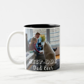 2 Couleurs Tasse personnalisée avec photo pour le meilleur pa