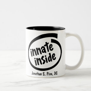 2 Couleurs Tasse personnalisée de chiroprakteur