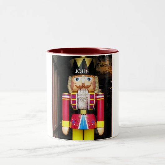 2 COULEURS TASSE PERSONNALISÉE DE CHOCOLAT CHAUD (Centre)