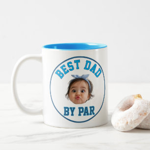 2 Couleurs Tasse personnalisée Meilleur Papa par Par Nouveau