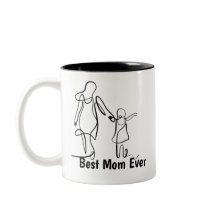 Tasse personnalisée Meilleure Maman Deux Tons, 15