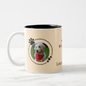 2 Couleurs Tasse personnalisée pour maman de Golden Retriever (Gauche)
