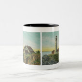 2 Couleurs Tasse Phare de Portland Head (Centre)