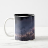 2 Couleurs tasse photo abstraite (Gauche)