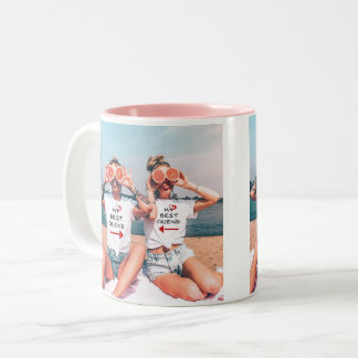2 Couleurs Tasse Photo Meilleure Amie Pour Toujours