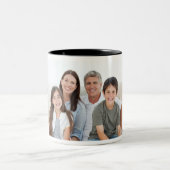 2 Couleurs Tasse Photo Moderne (Centre)