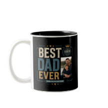 Tasse photo personnalisée 'Meilleur Papa Du Monde'