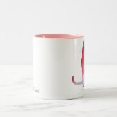 2 Couleurs Tasse | Pierre de Kitty d'aquarelle (Centre)