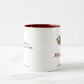 2 Couleurs Tasse pilote de Flying Tigers - gauchère (Centre)