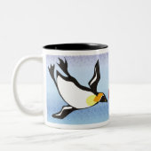 2 Couleurs Tasse - pingouins (Gauche)