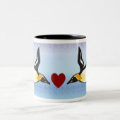 2 Couleurs Tasse - pingouins (Centre)
