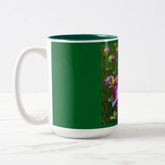 2 Couleurs Tasse Plume Chuchotement (Gauche)