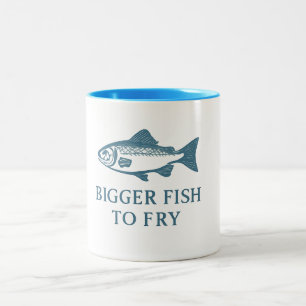 2 Couleurs Tasse - Plus gros poissons à frire