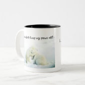 2 Couleurs tasse polaire de petits animaux (Devant gauche)