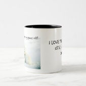2 Couleurs tasse polaire de petits animaux (Centre)
