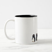 2 Couleurs Tasse polaire de pingouin (Gauche)