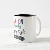 2 Couleurs Tasse positive de pantalon (Devant droit)