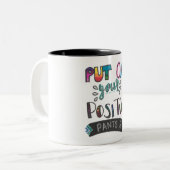 2 Couleurs Tasse positive de pantalon (Devant gauche)