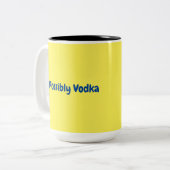2 Couleurs Tasse Possiblement Vodka (Devant gauche)