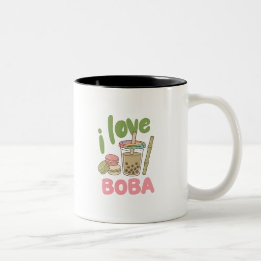2 Couleurs tasse pour amateurs de boba (Droit)