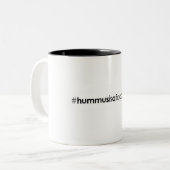 2 Couleurs Tasse pour des amants de houmous ! (Devant gauche)