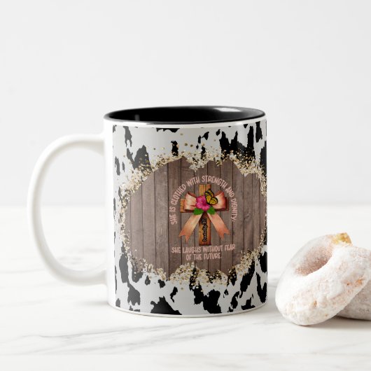 2 Couleurs Tasse pour elle (Avec donut)