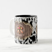 2 Couleurs Tasse pour elle (Devant gauche)