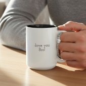 2 Couleurs Tasse pour frères et sœurs