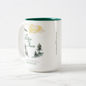 2 Couleurs Tasse pour lecteurs (Devant gauche)