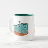 2 Couleurs Tasse pour Maison Mobile (Devant gauche)