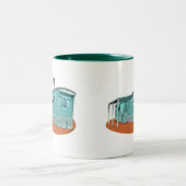 2 Couleurs Tasse pour Maison Mobile (Centre)