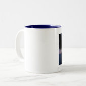 2 Couleurs Tasse pourpre de coucher du soleil (Devant gauche)