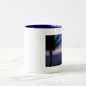2 Couleurs Tasse pourpre de coucher du soleil (Centre)