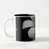 2 Couleurs Tasse pourpre de fleurs (Gauche)
