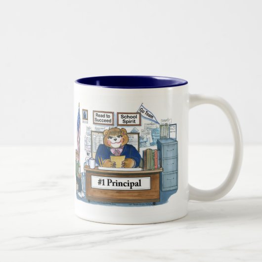 2 Couleurs Tasse principale (Droit)
