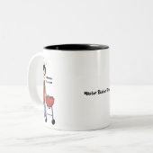 2 Couleurs Tasse principale de Baster (Devant gauche)