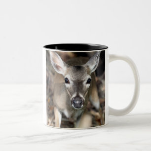 2 Couleurs Tasse principale de cerfs communs