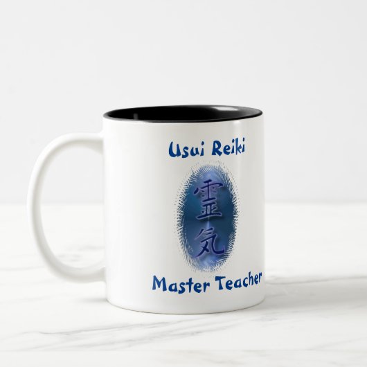 2 Couleurs Tasse principale de professeur de Reiki (Gauche)
