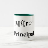 2 Couleurs Tasse principale micro (Centre)