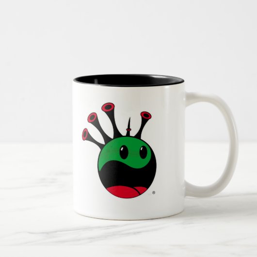 2 COULEURS TASSE PRINCIPALE POLYCHROME DE HAGGIS (Droit)
