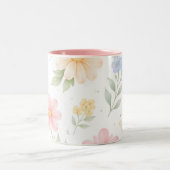 2 Couleurs Tasse printanière précoce (Centre)
