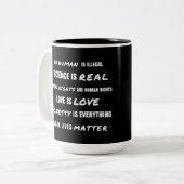 2 Couleurs Tasse progressive de valeurs (Devant gauche)