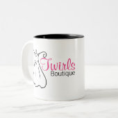 2 Couleurs Tasse promotionnelle (Devant gauche)